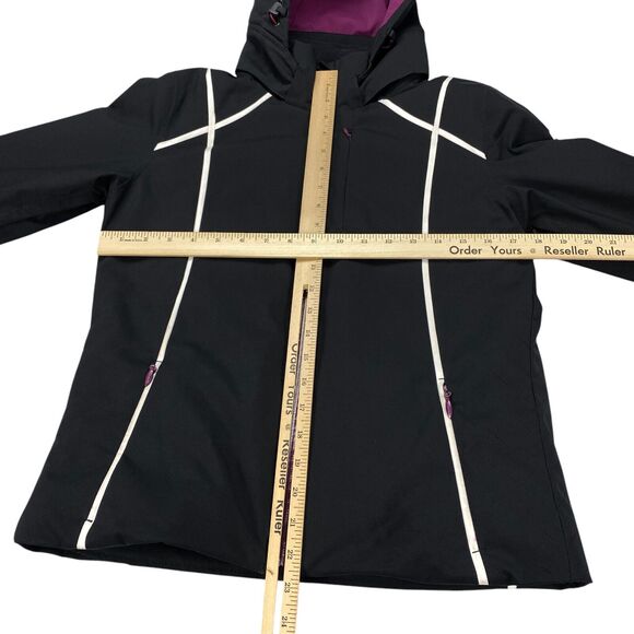 Descente Bree Ski Hooded Insulated Jacket Women's Size US 4  Black - Picture 6 of 16